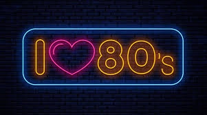 I 80s Neonreclame