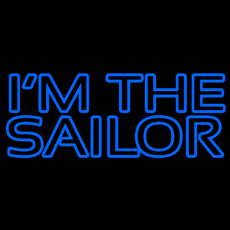 I Am The Sailor Neonreclame