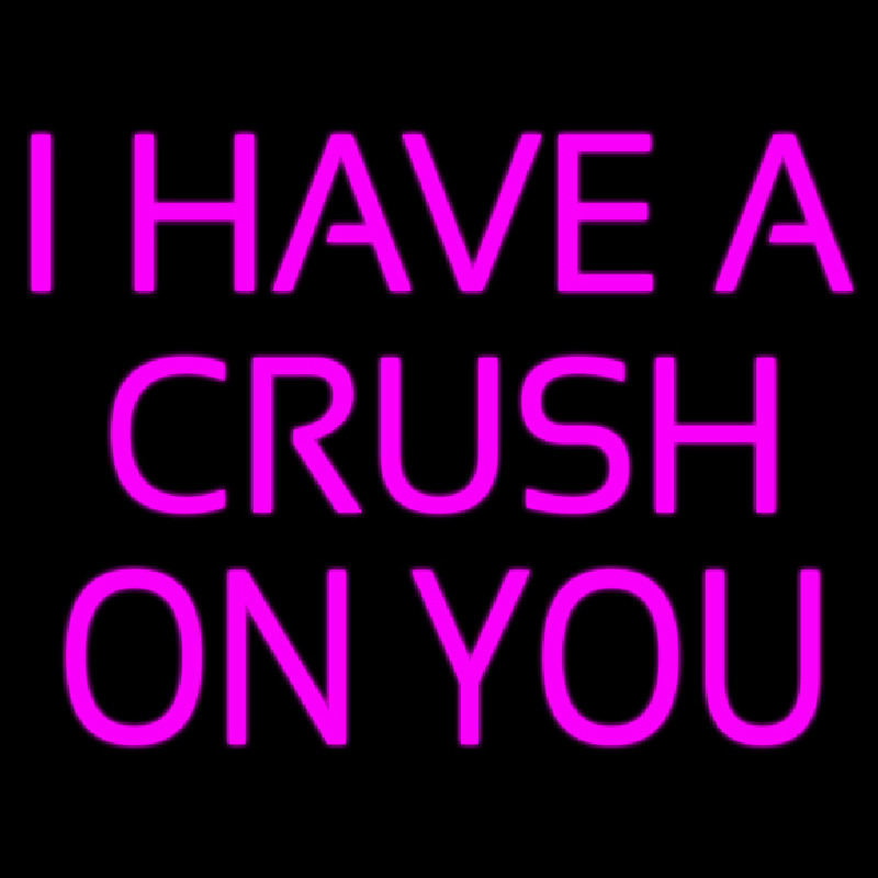 I Have A Crush On You Neonreclame