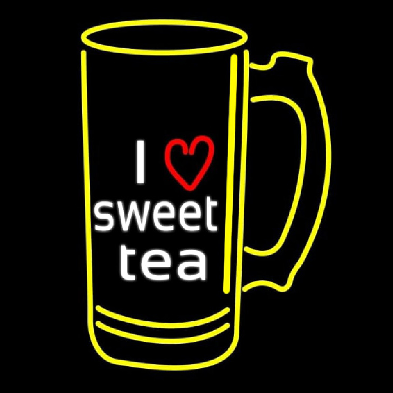 I Love Sweet Tea Neonreclame