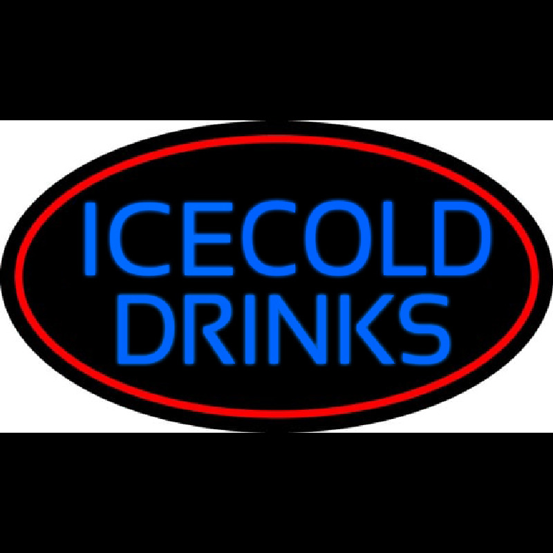 Ice Cold Drinks Neonreclame