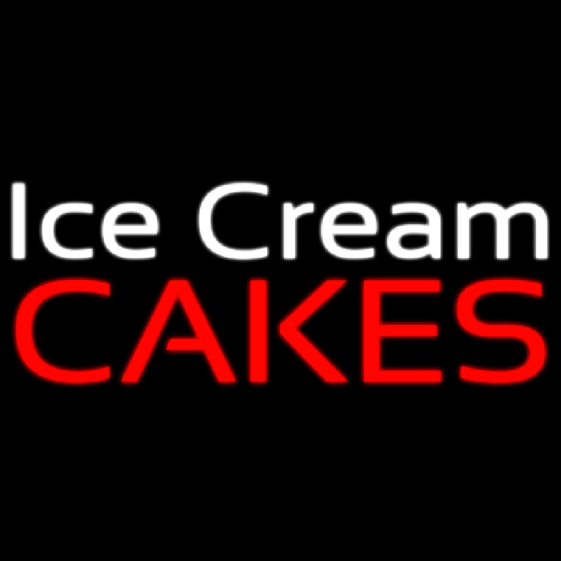 Ice Cream Cakes Neonreclame