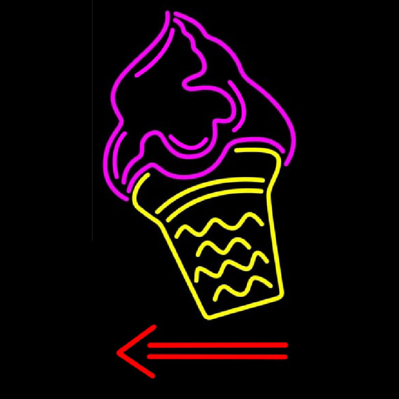 Ice Cream Cone Neonreclame