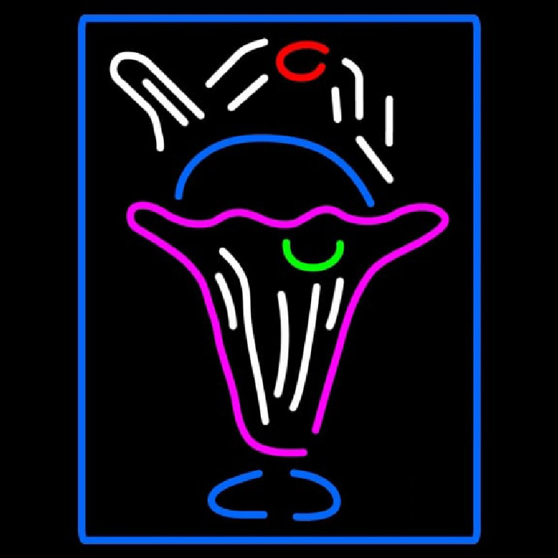 Ice Cream Cup Neonreclame