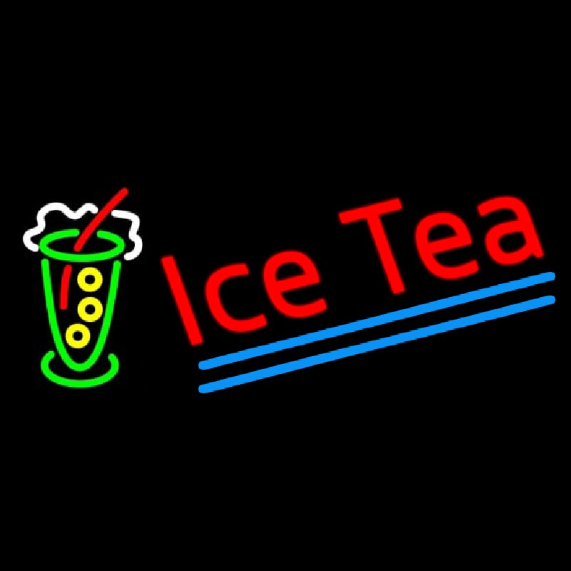 Ice Tea Logo Neonreclame