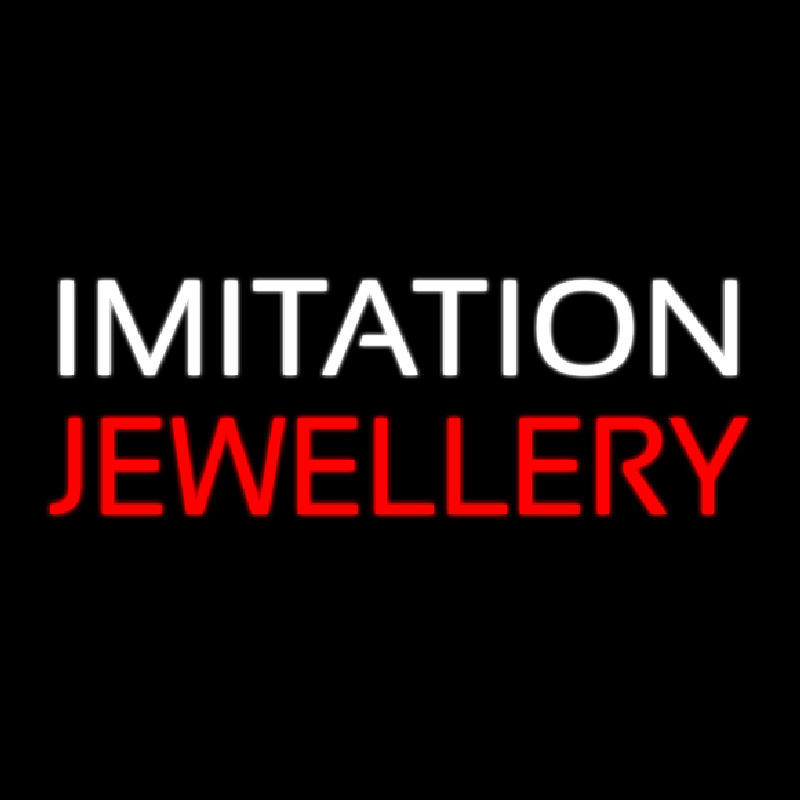Imitation Jewelry Neonreclame