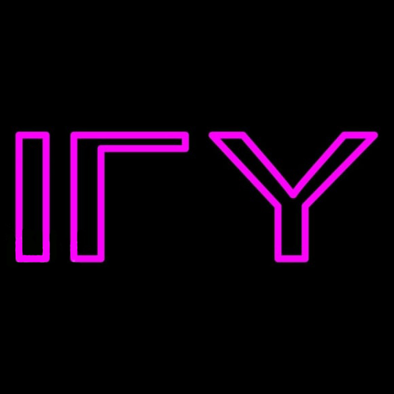 Iota Gamma Upsilon Neonreclame