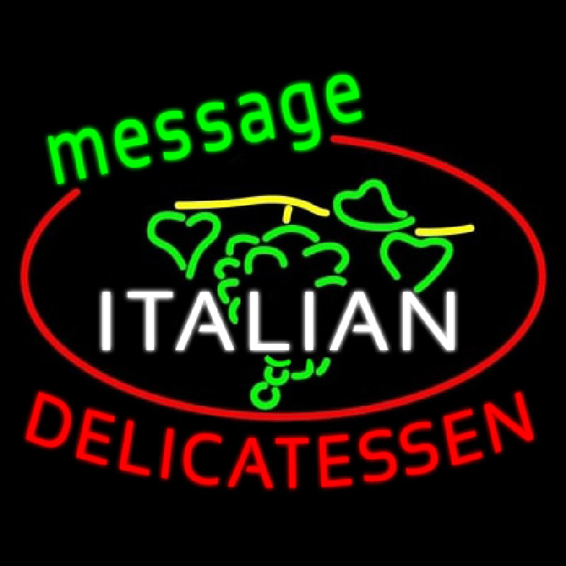 Italian Delicatessen Neonreclame