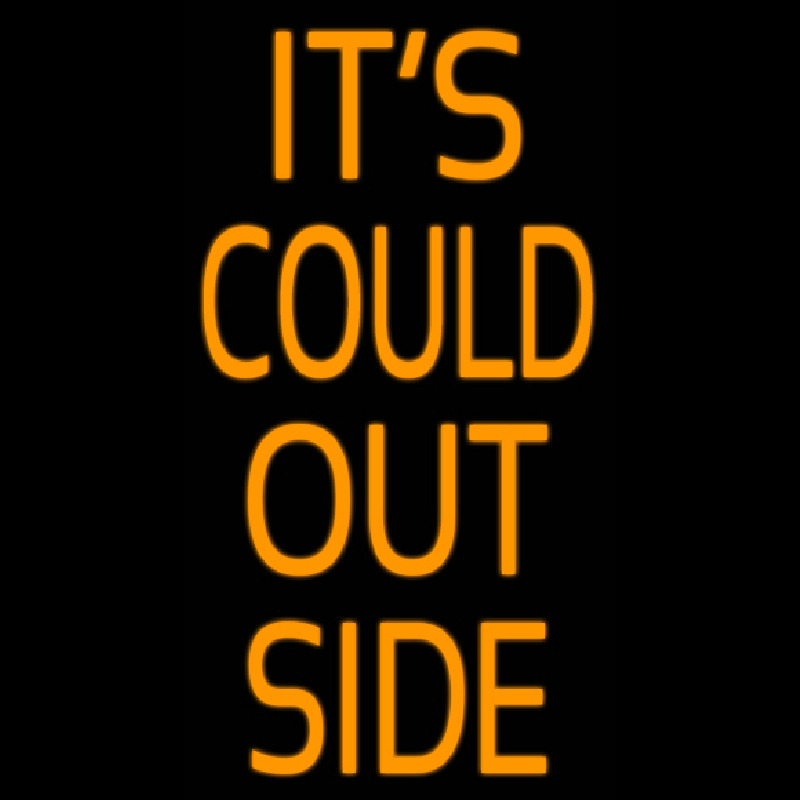 Its Cold Out Side Neonreclame