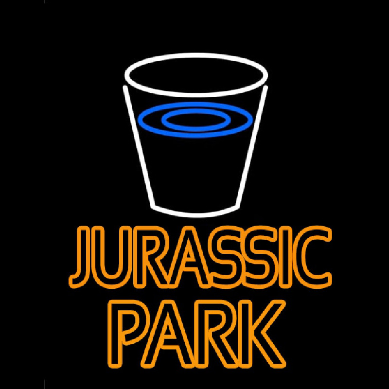 Jurassic Park Neonreclame