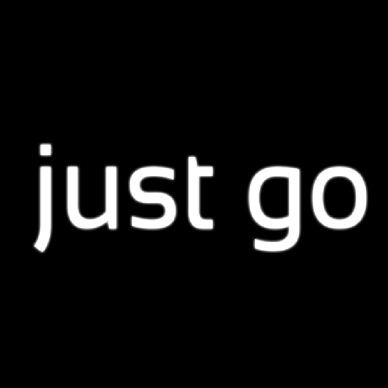 Just Go Neonreclame