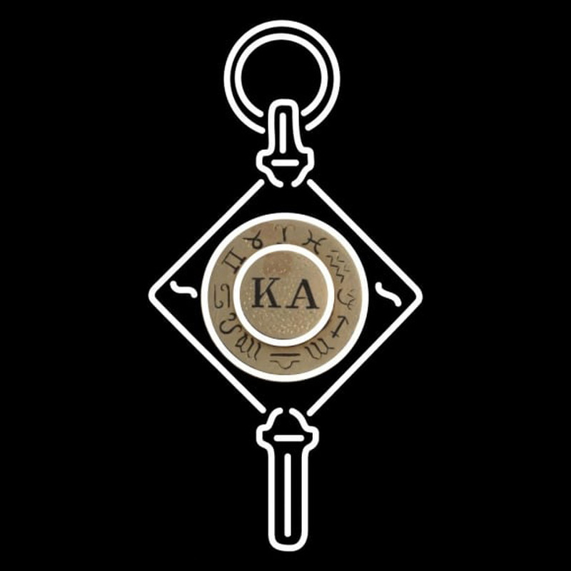 Kappa Alpha Society Chapters Logo Neonreclame