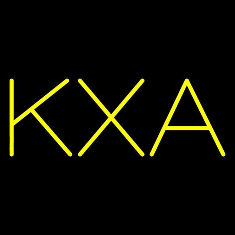 Kappa Chi Alpha Sorority Neonreclame