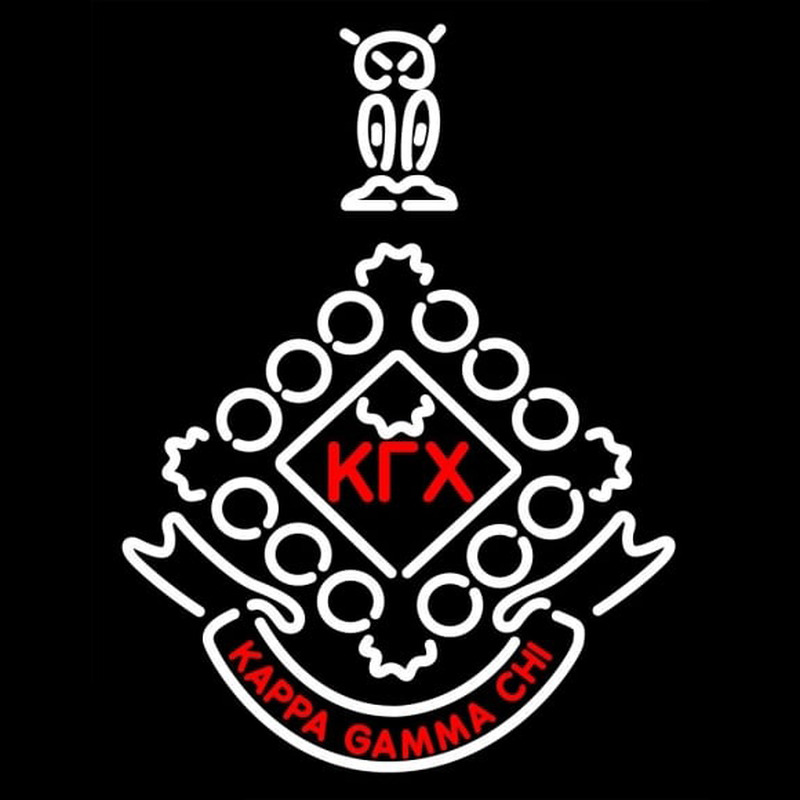 Kappa Gamma Chi Sorority Logo Neonreclame