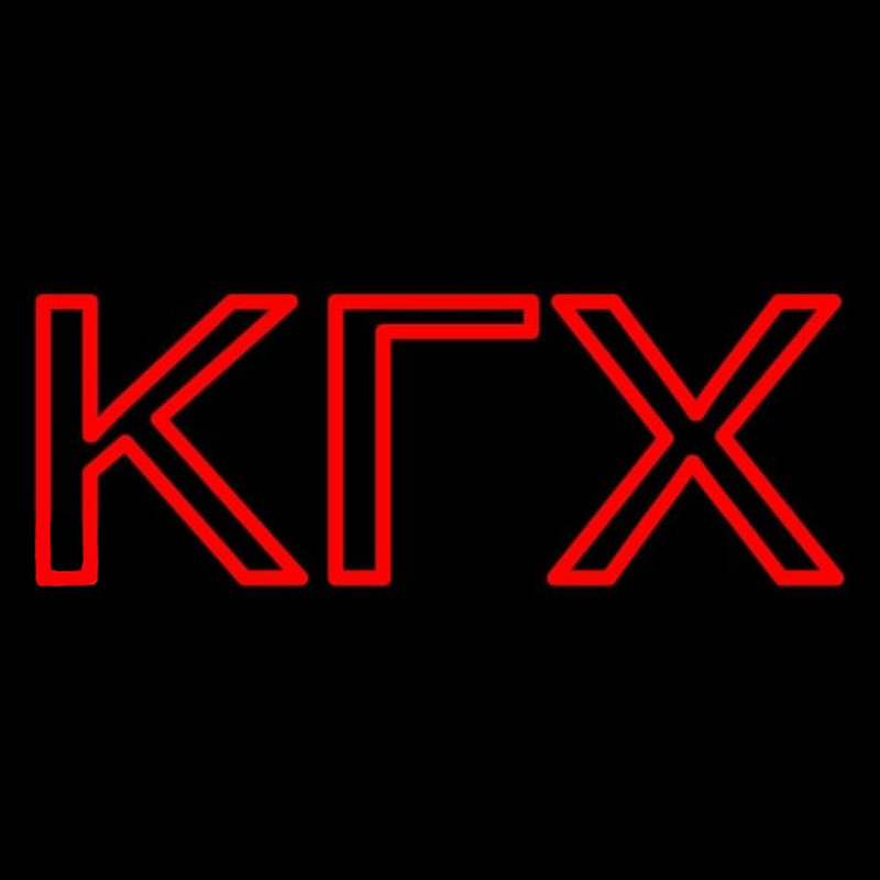 Kappa Gamma Chi Sorority Neonreclame