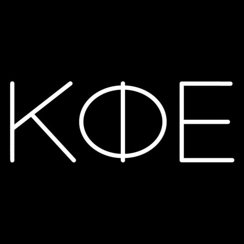 Kappa Phi Epsilon Neonreclame