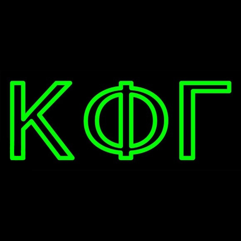 Kappa Phi Gamma Neonreclame