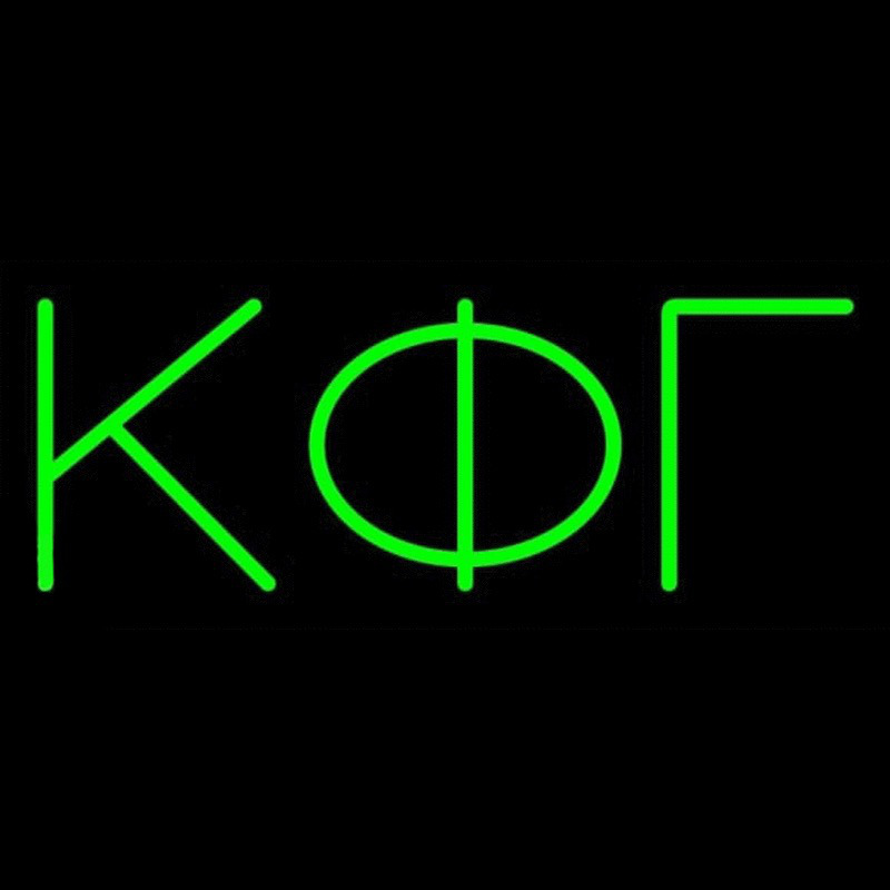 Kappa Phi Gamma Neonreclame