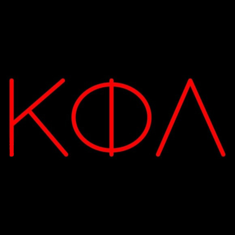 Kappa Phi Lambda Neonreclame