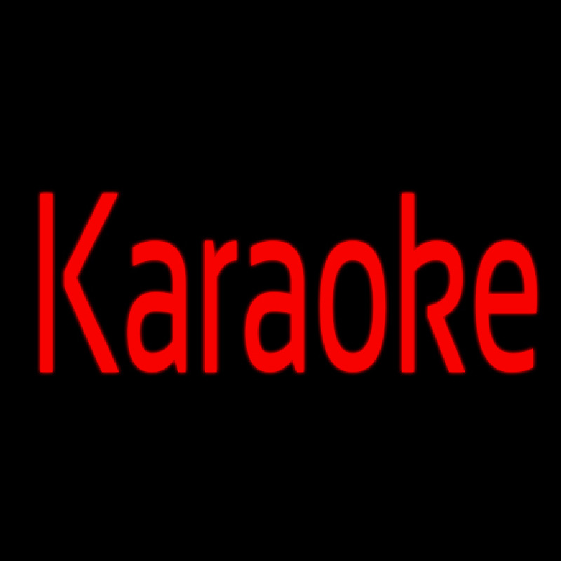 Karaoke Cursive 1 Neonreclame
