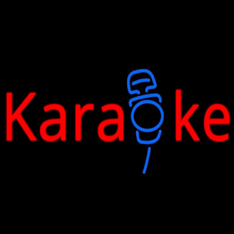 Karaoke Mike Neonreclame