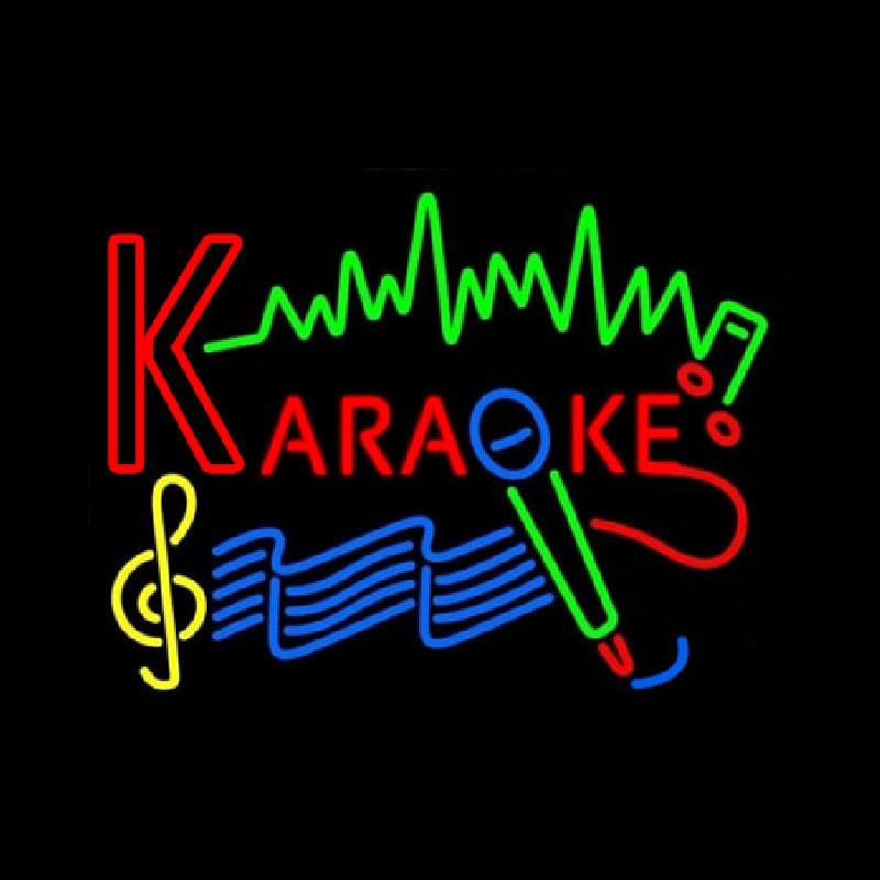 Karaoke Music  Neonreclame