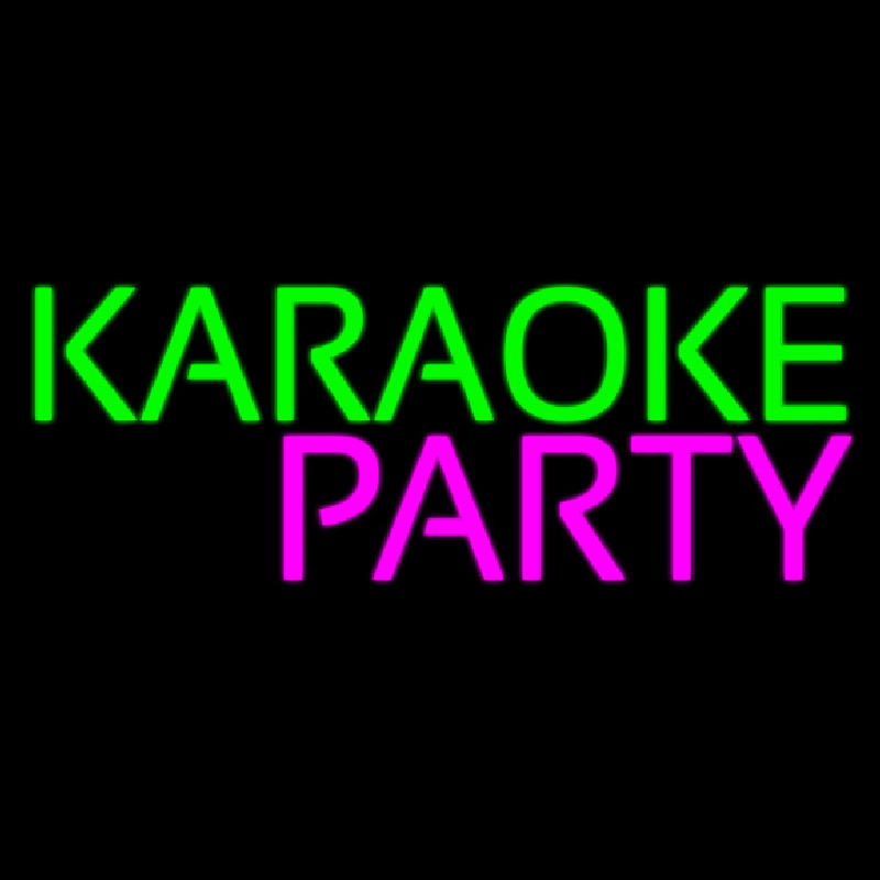 Karaoke Party Neonreclame