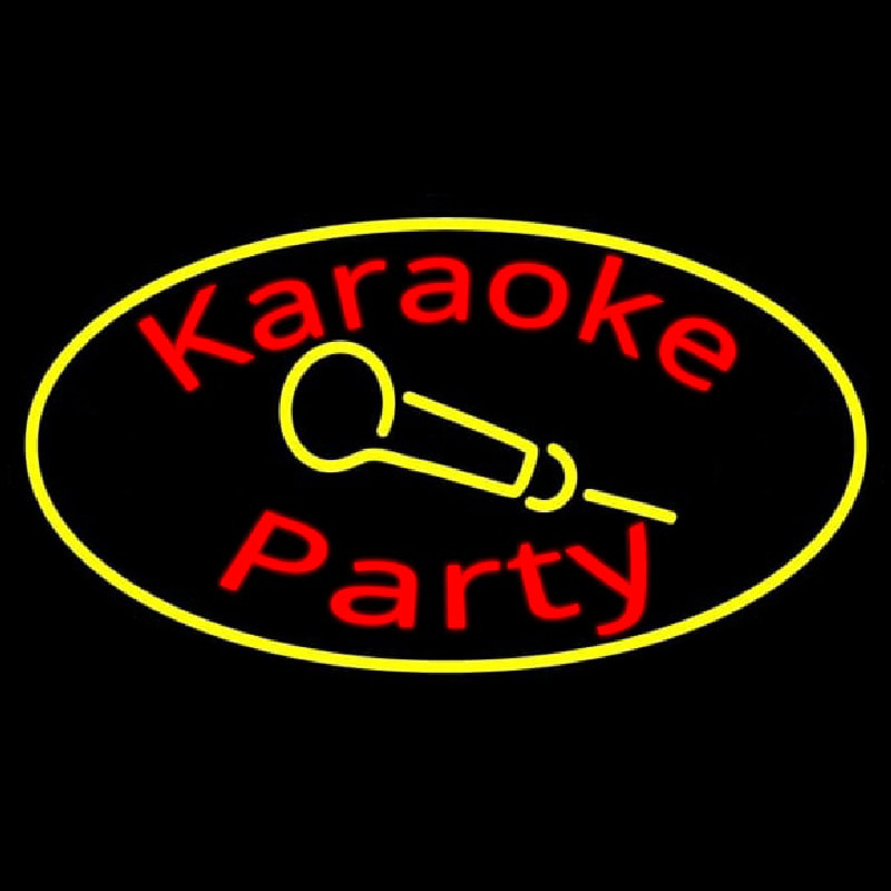 Karaoke Party Neonreclame