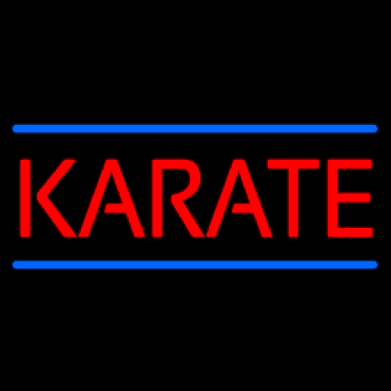 Karate Neonreclame