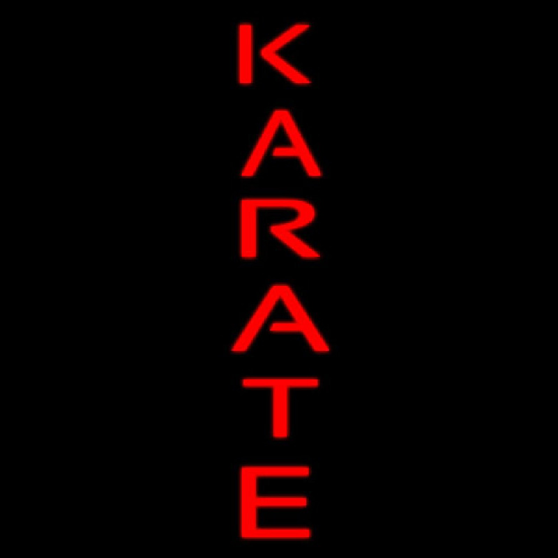 Karate Neonreclame