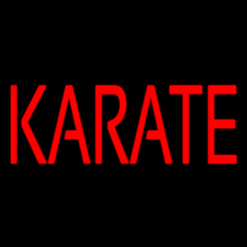 Karate Neonreclame