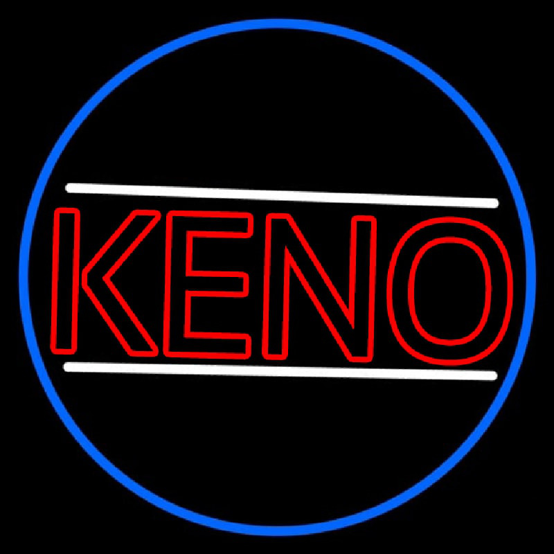Keno Border 1 Neonreclame