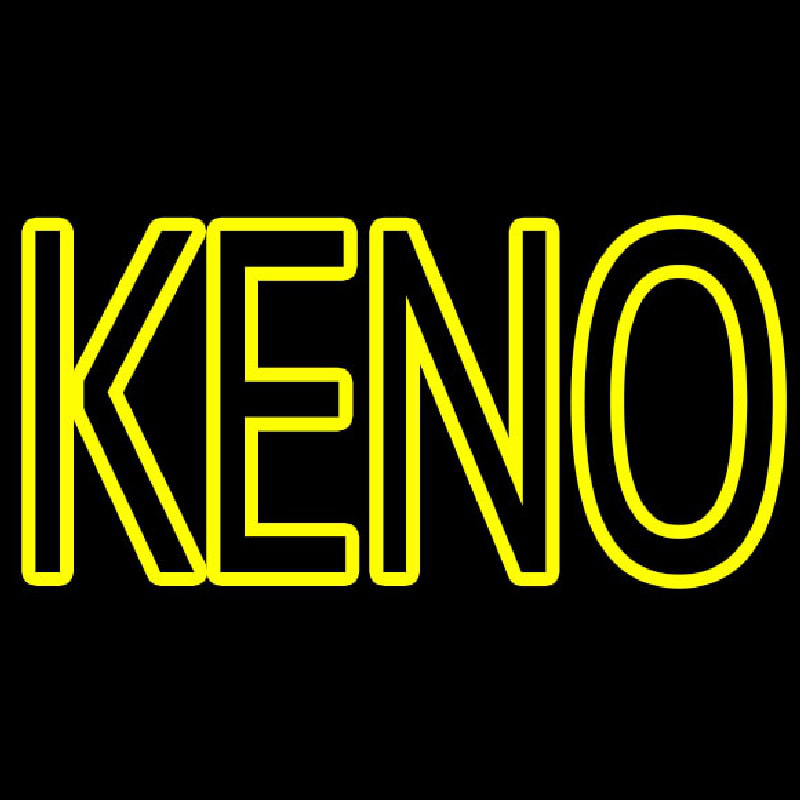 Keno Oval Neonreclame