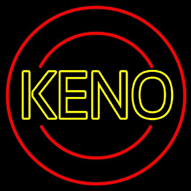 Keno With Ball 2 Neonreclame