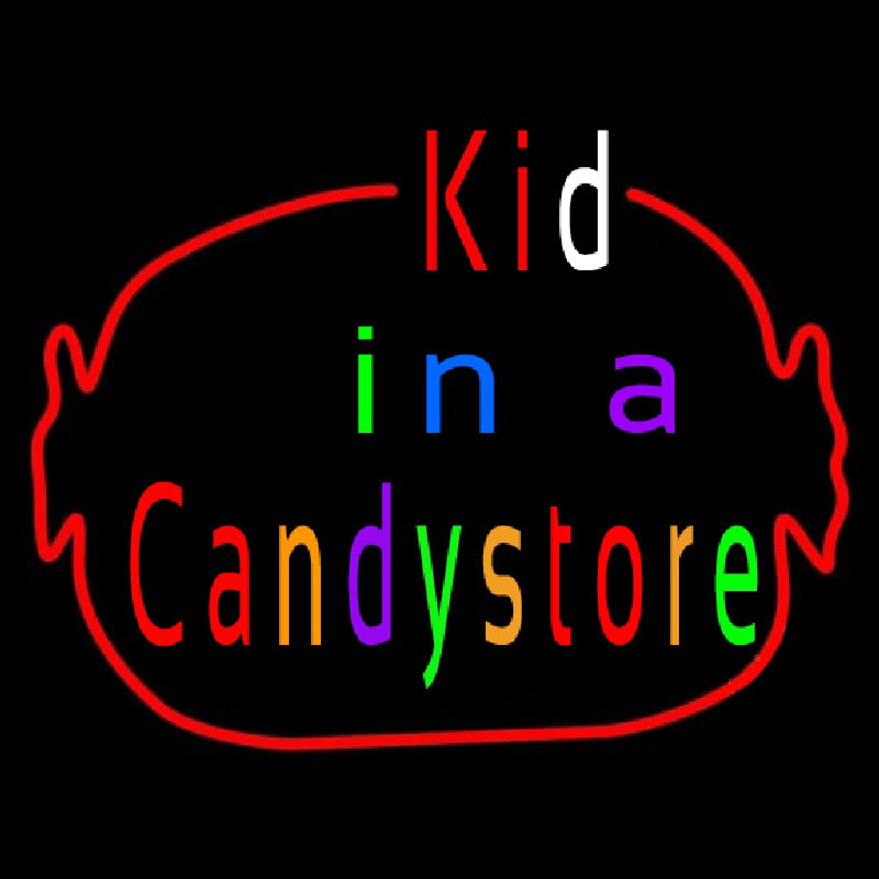 Kid In A Candy Store Neonreclame