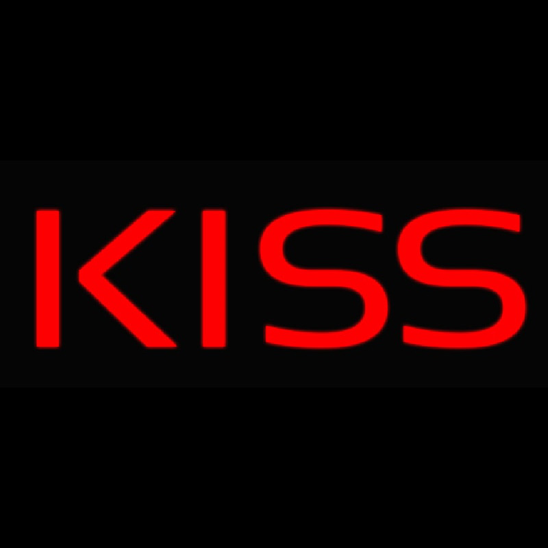 Kiss Neonreclame