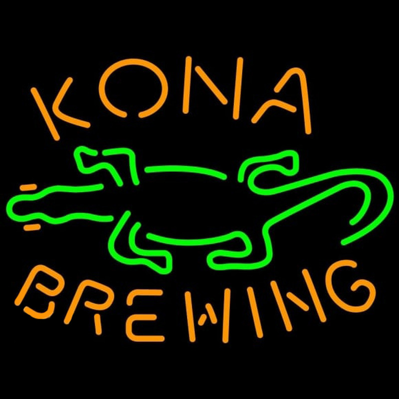 Kona Brewing Co GECKO Neonreclame
