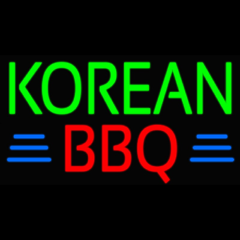 Korean Bbq Neonreclame