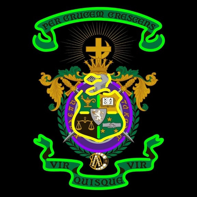 Lambda Chi Alpha Chapters Logo Neonreclame