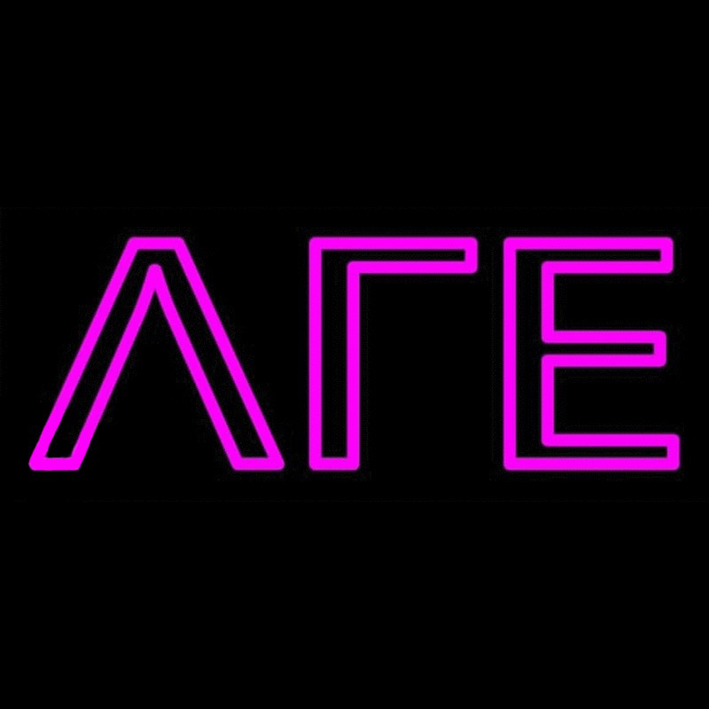 Lambda Gamma Epsilon Neonreclame