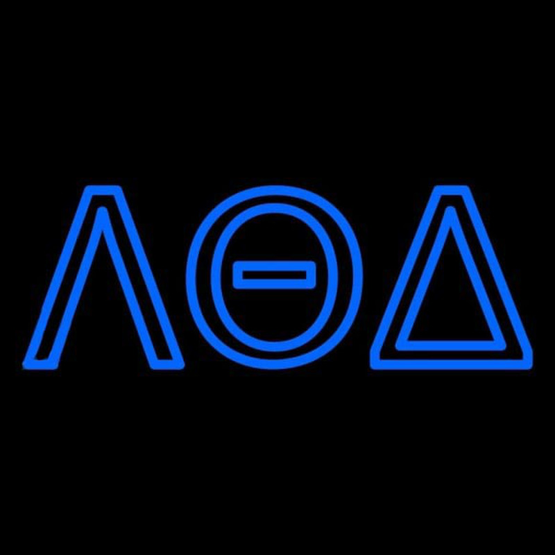 Lambda Theta Delta Neonreclame
