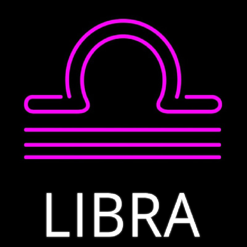Libra Icon Neonreclame