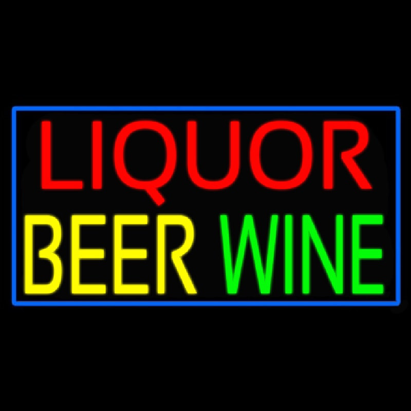 Liquor Beer Wine Neonreclame