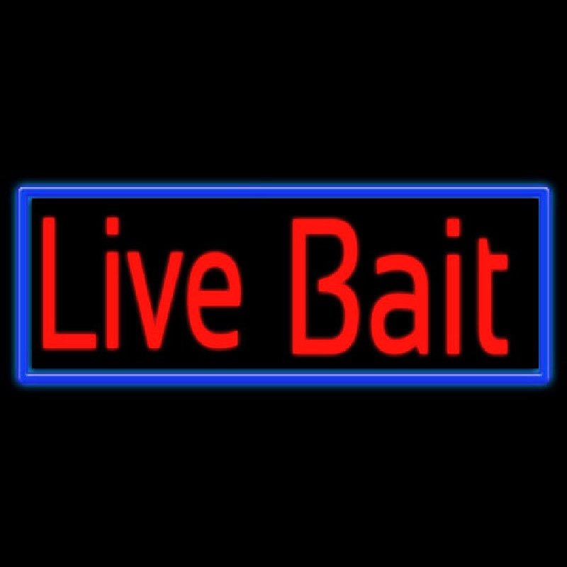 Live Bait Neonreclame