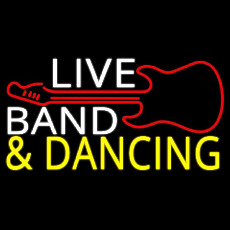 Live Bands Neonreclame
