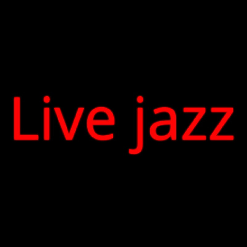 Live Jazz 1 Neonreclame