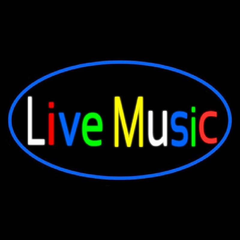 Live Music 2 Neonreclame