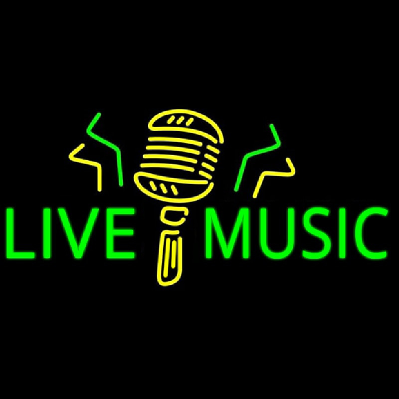 Live Music Mike Neonreclame