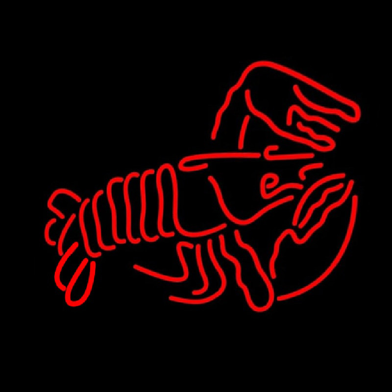 Lobster Logo Red 1 Neonreclame