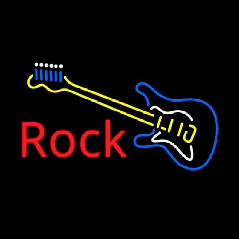 Logo Of Guitar Neonreclame